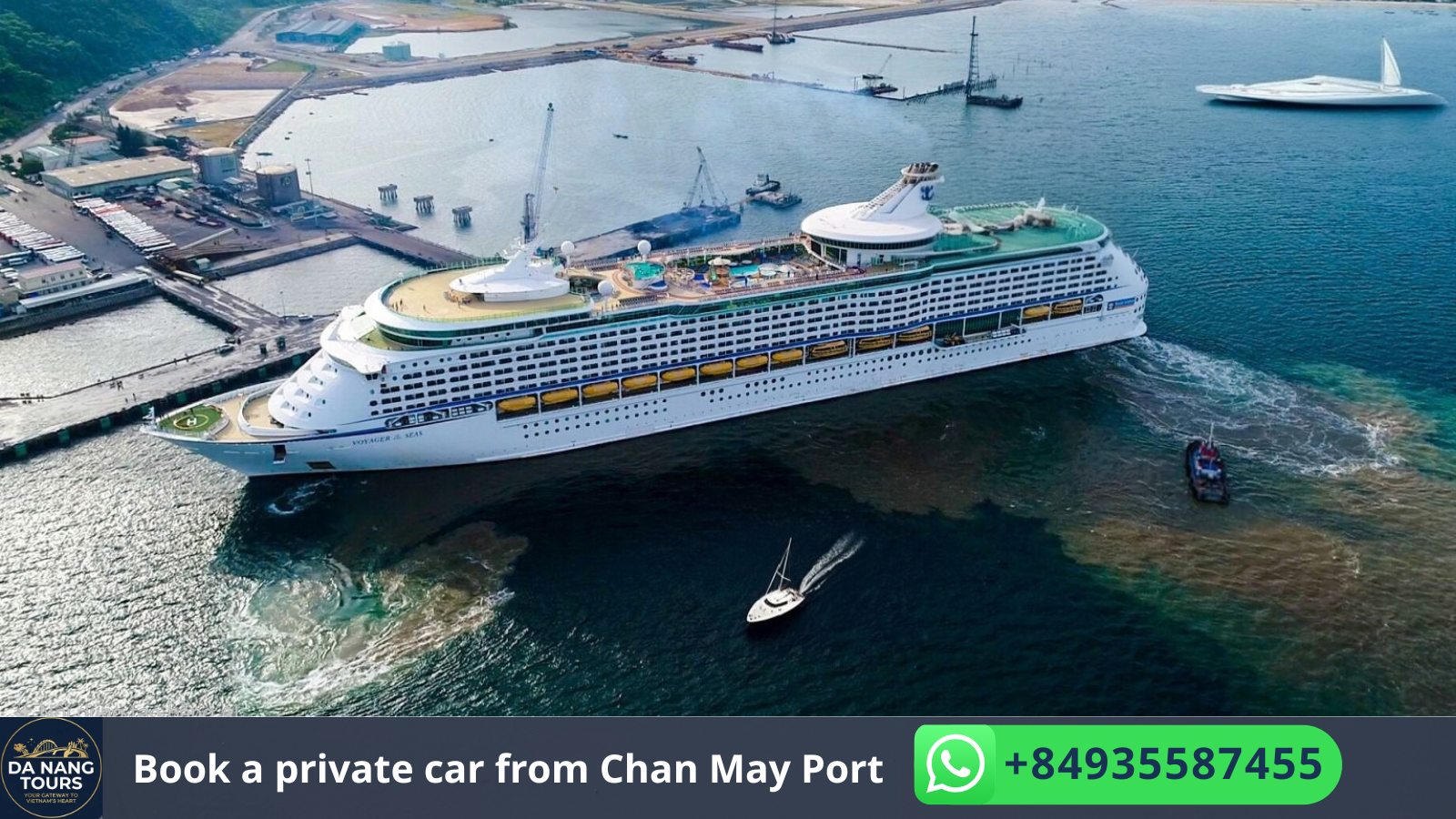Chan May Port cruise ship in Central Vietnam